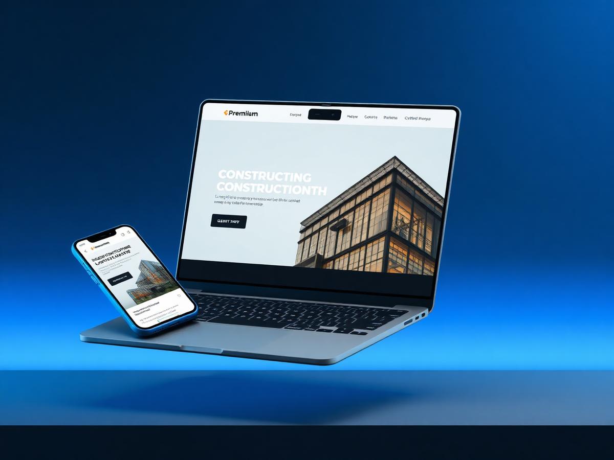 Northline Services website mockup